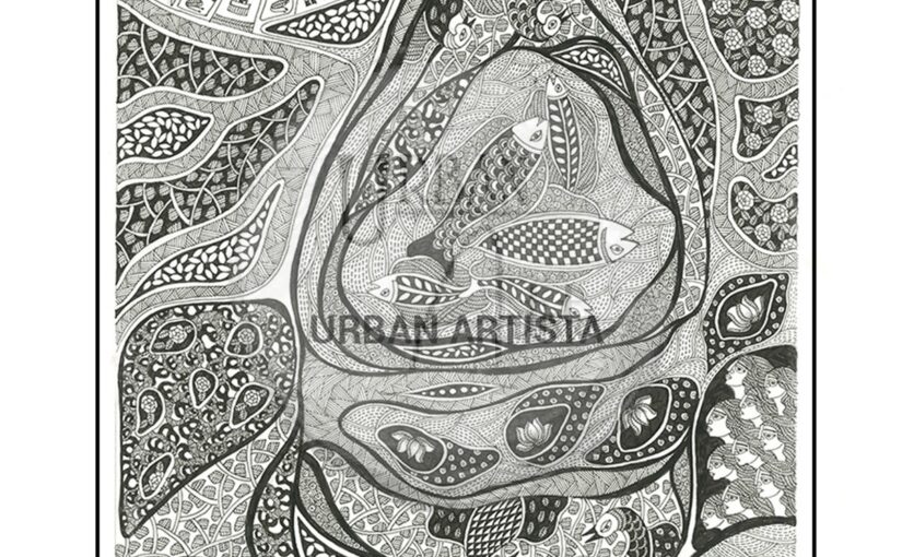 Madhubani Art Reimagined: Explore Unique Ink Creations by Urban Artista